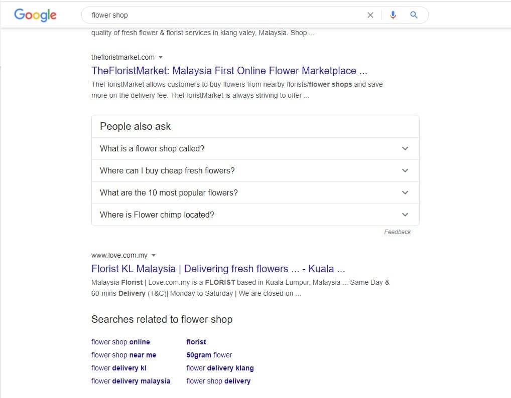 Google autosuggest as a keyword research tool for free content marketing benefits for small business b2bdigitalmarketers